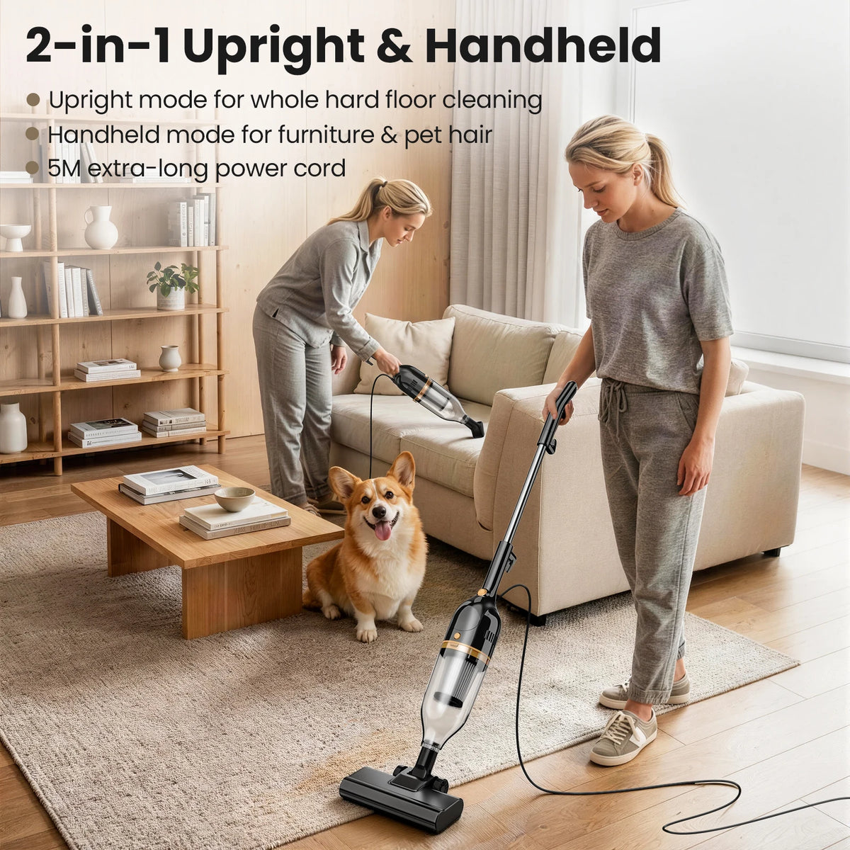 R7 3-in-1 Corded Vacuum Cleaner by Relaxit