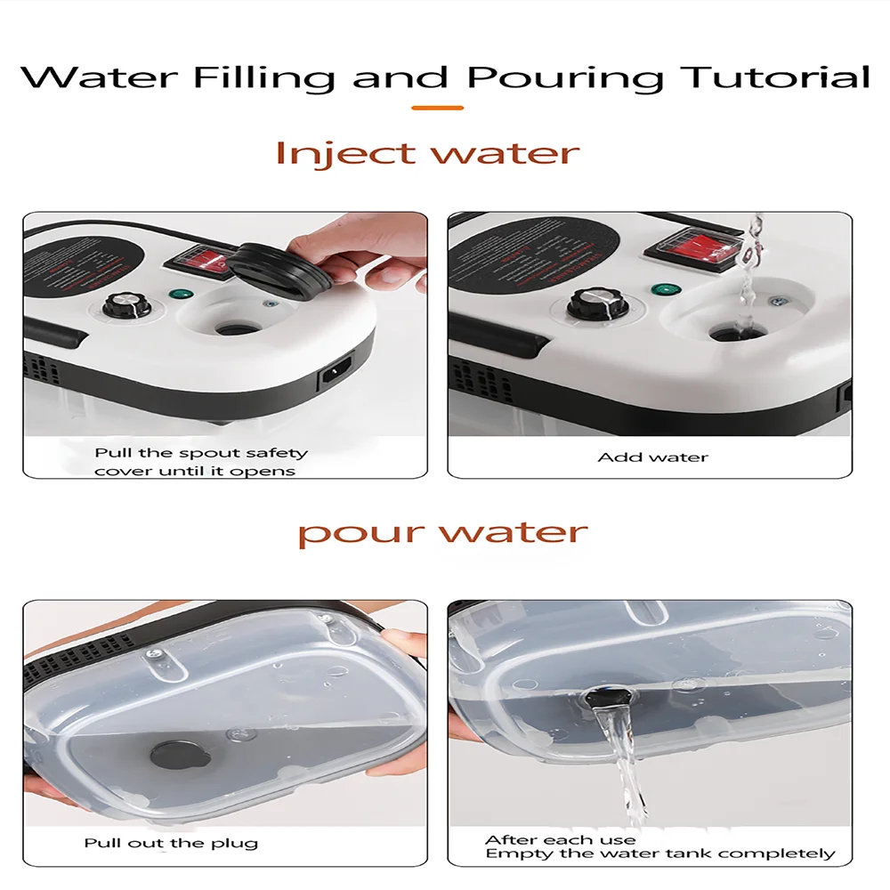 Premium High-Temp Steamer for Deep Cleaning