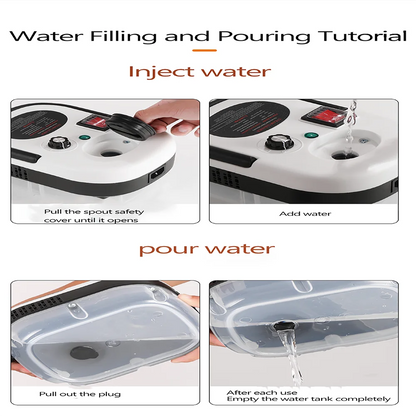 Premium High-Temp Steamer for Deep Cleaning